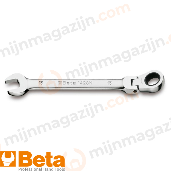 Beta 142SN ratelringsteeksleutel met knik 18x18mm