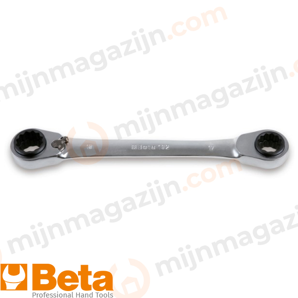Beta 192  ringratelsleutel  8x10mm/12x13mm