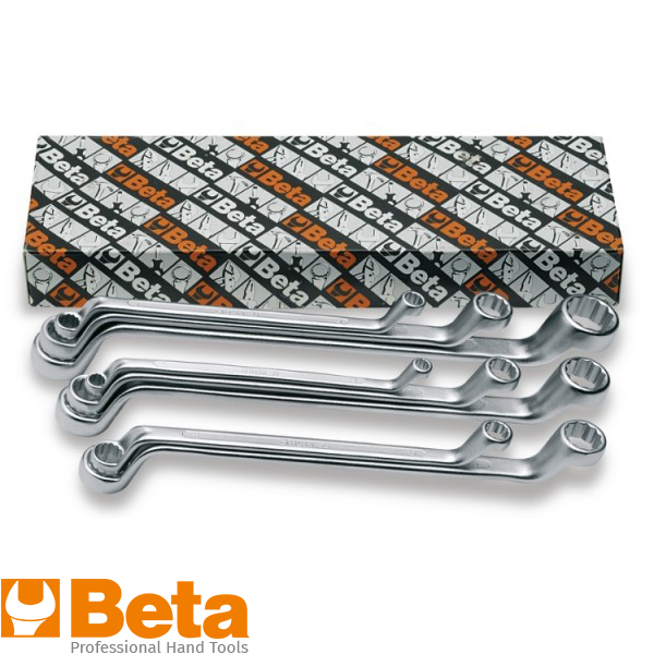 Beta 90/S13 ringsleutelset diep gebogen 13 delig