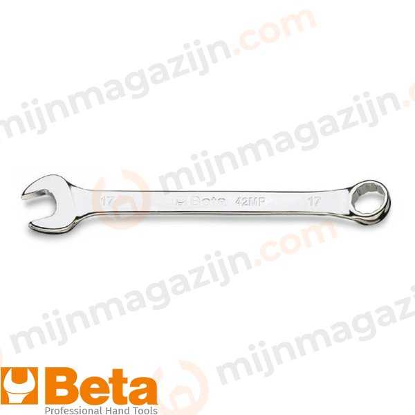 Beta 42MP ringsteeksleutel Verchroomd 20x20mm