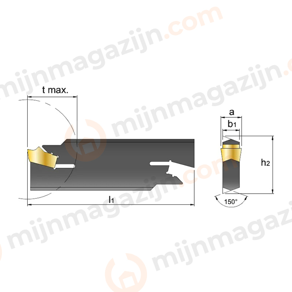 Phantom 26-3 Steekplaathouder EX/RX uitwendig - Afbeelding 2
