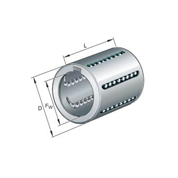 Kogelbus gesloten corrosiebestendig