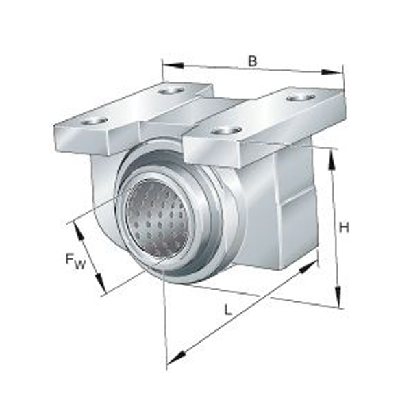Glijlagerbusunit gesloten