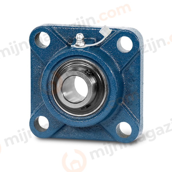 Lagerblok gietijzer met bouten