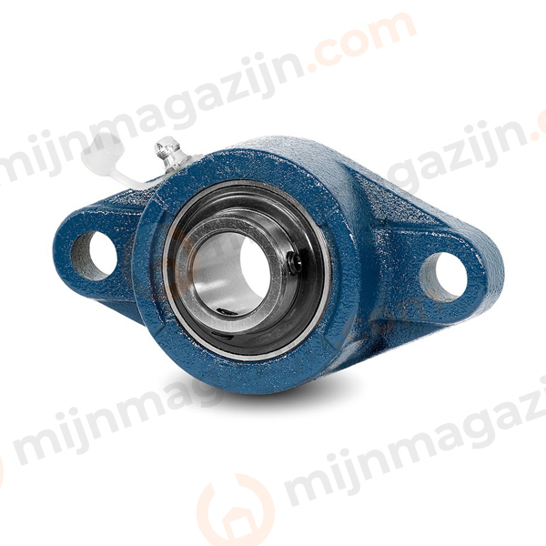 Lagerblok gietijzer met bouten