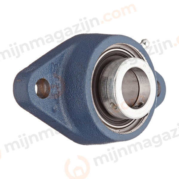 Lagerblok gietijzer met knelring