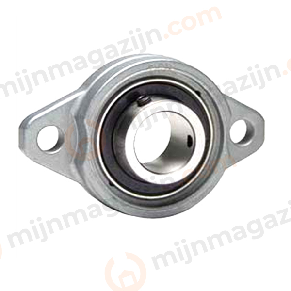 Lagerblok alluminium met bouten