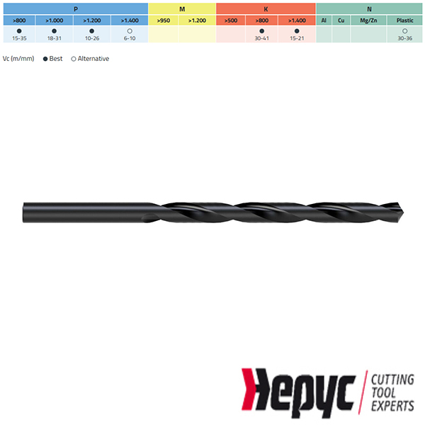 Hepyc HSS boren lang