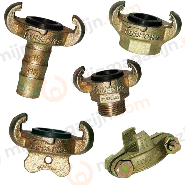 Klauwkoppeling lucht Ludecke