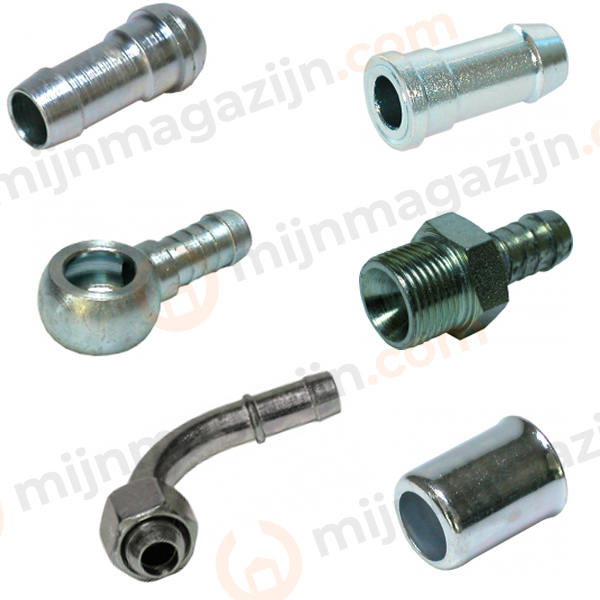 Brandstofkoppelingen slang 9mm