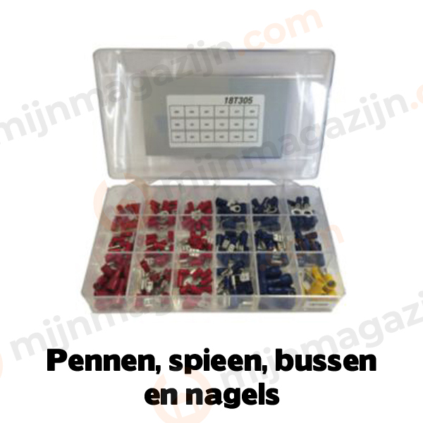 Pennen, spieen, bussen en nagels