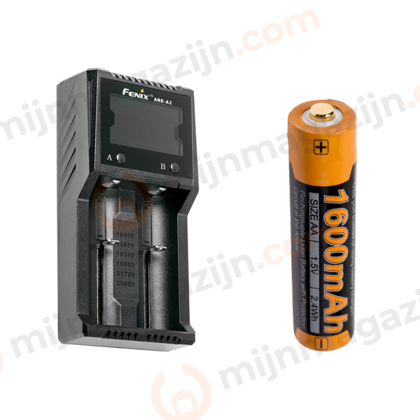 Accu's en laders zaklamp