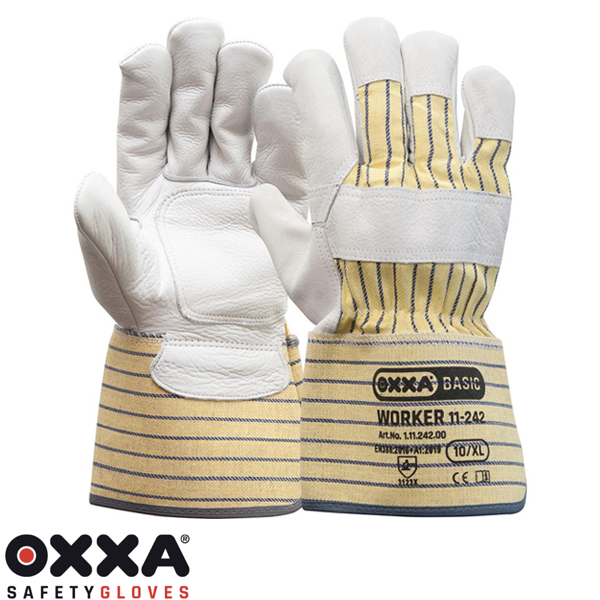 Lederen Werkhandschoenen