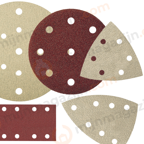 Schuurpapier stansvormen